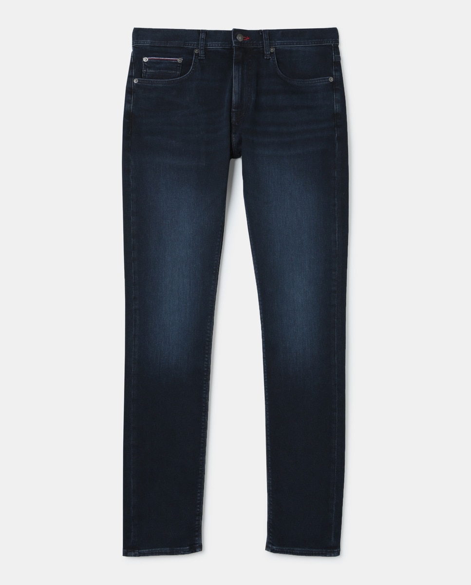 Jeans Slim fit rinse azul-escuro Azul-1