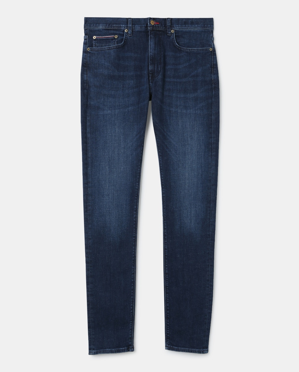 Jeans slim fit azul-escuro Azul-1