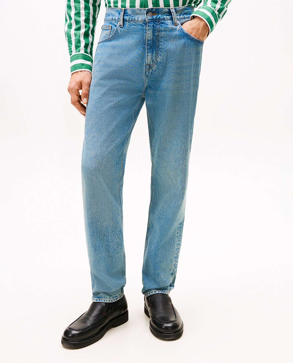 Jeans Tapered Fit Lisas Harlem Azul-claro-2
