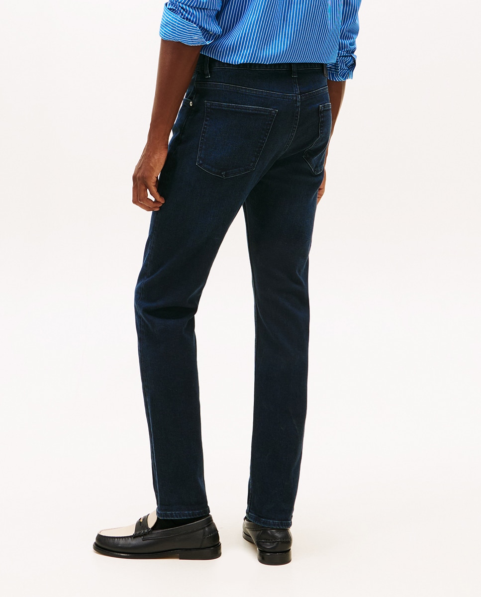 Jeans Slim Fit Lisas Bleecker Azul-marinho-3