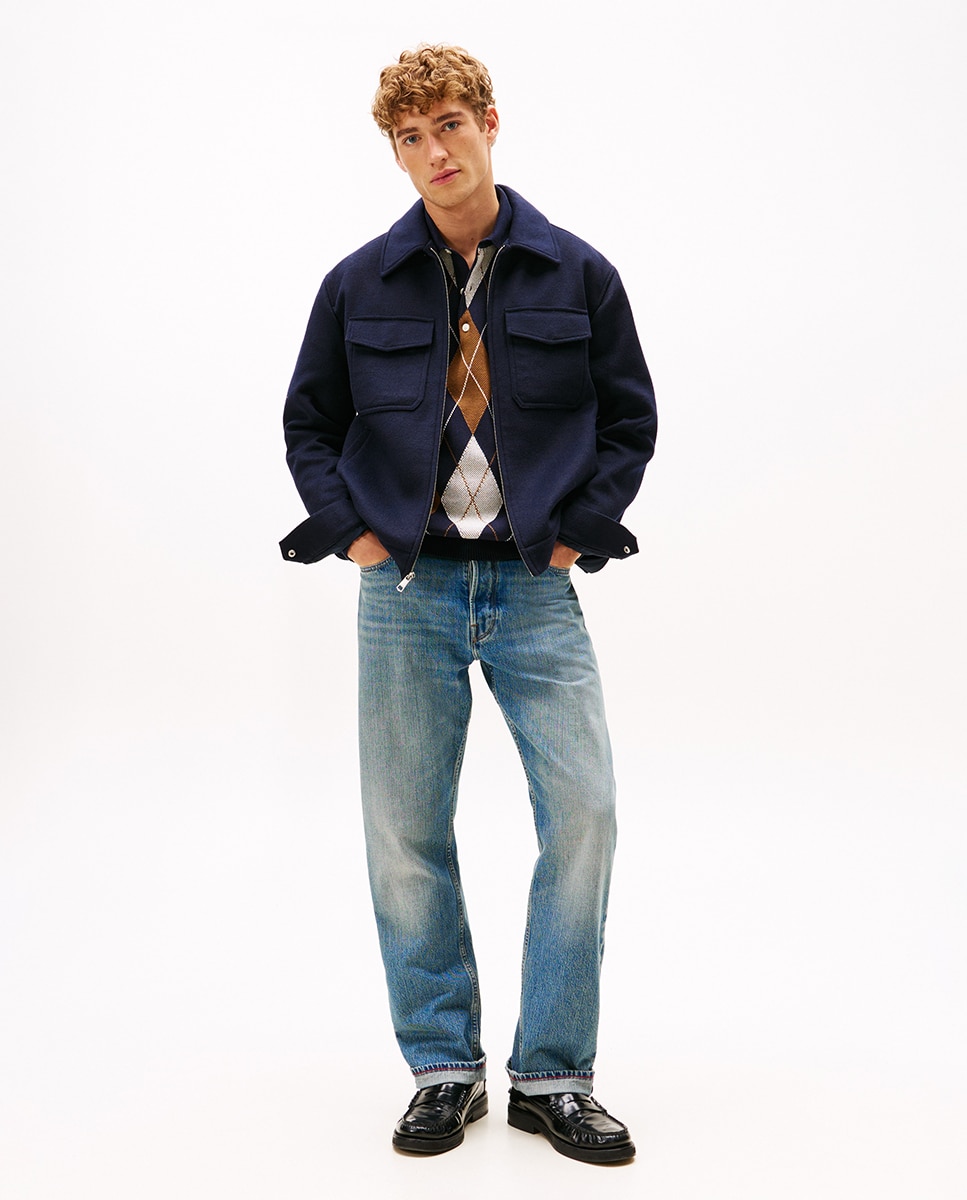 Imagem 0 de Jeans Straight Fit Lisas Dover