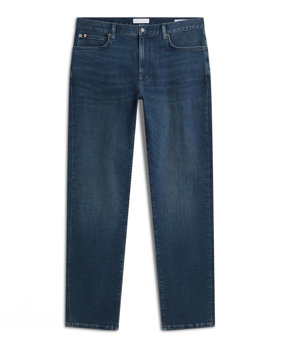 Jeans Straight Fit Lisas Denton Azul-marinho-5