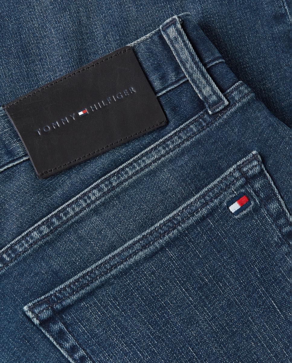 Jeans Straight Fit Lisas Denton Azul-marinho-6
