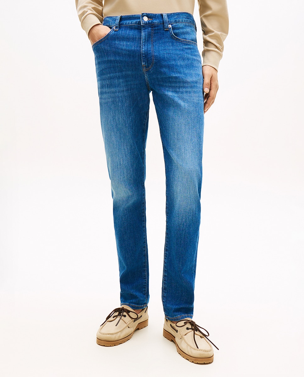 Jeans Slim Fit Bleecker Azul-2