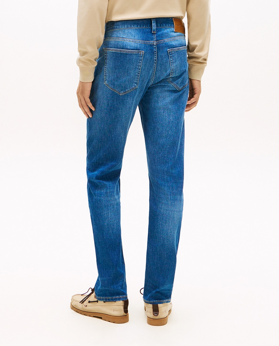 Jeans Slim Fit Bleecker Azul-3