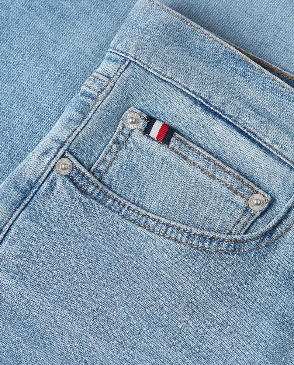 Jeans Bleecker Skinny Fit Azul-celeste-4