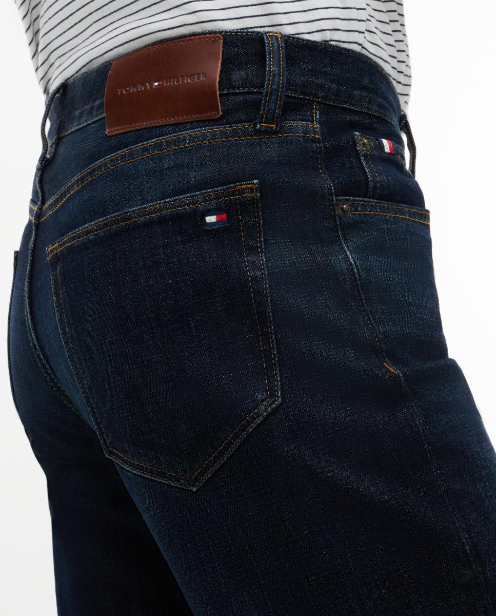 Jeans Denton Slim Fit Azul-escuro-4