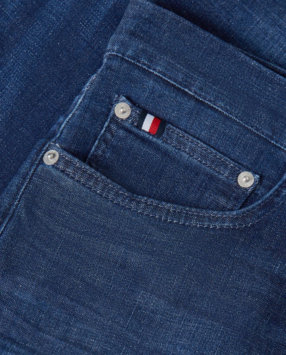 Jeans Bleecker Skinny Fit Azul-3