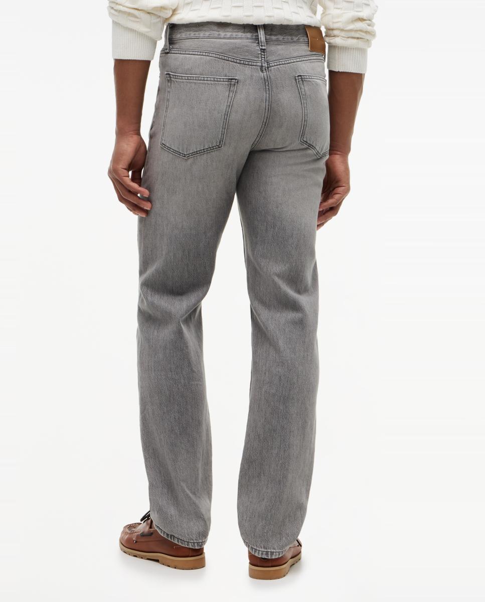 Jeans Regular Fit Dover Cinzento-3