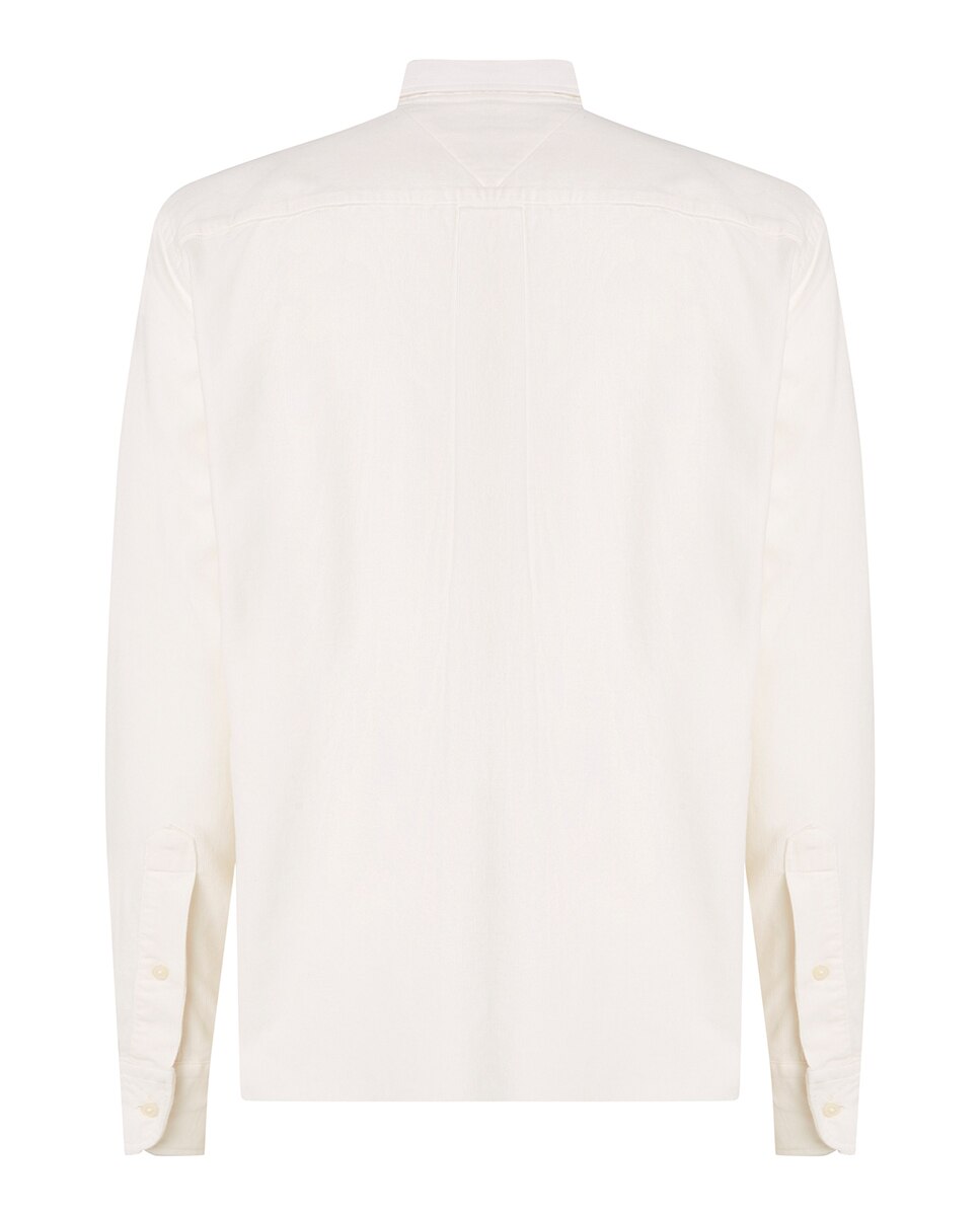 Camisa Lisa de Bombazina Branco-2