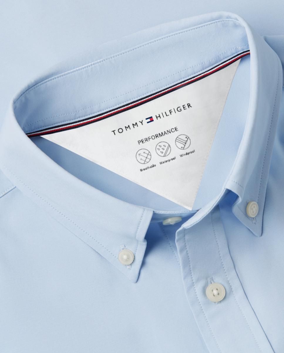 Camisa de caballero Performance en popelín - Tommy Hilfiger - Azul claro Azul claro-3