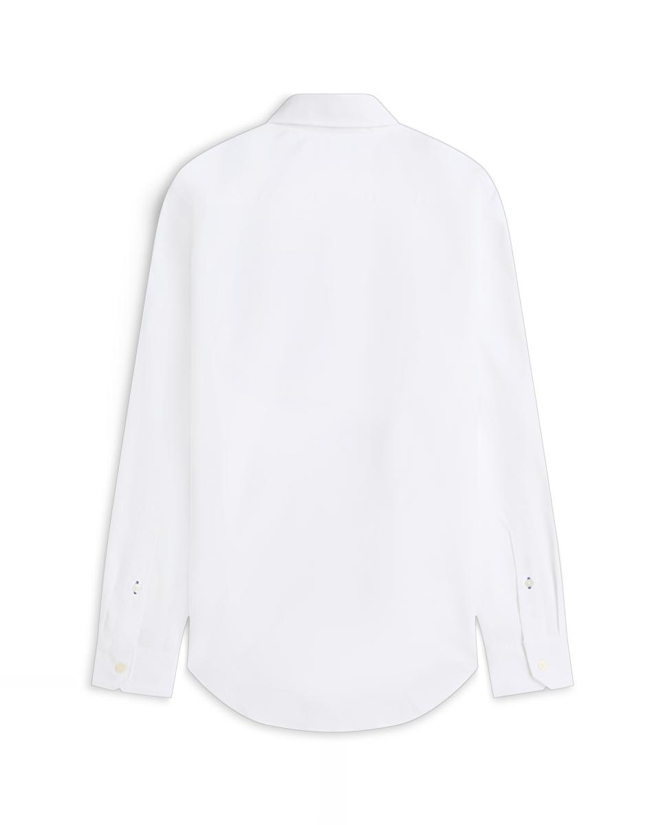 Camisa Performance de Popelina Branco-5