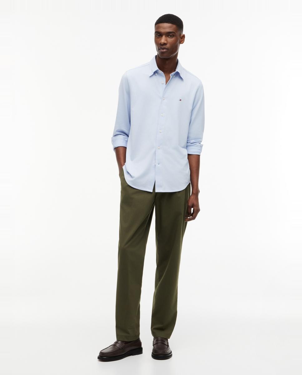 Camisa Performance Oxford Azul-celeste-7