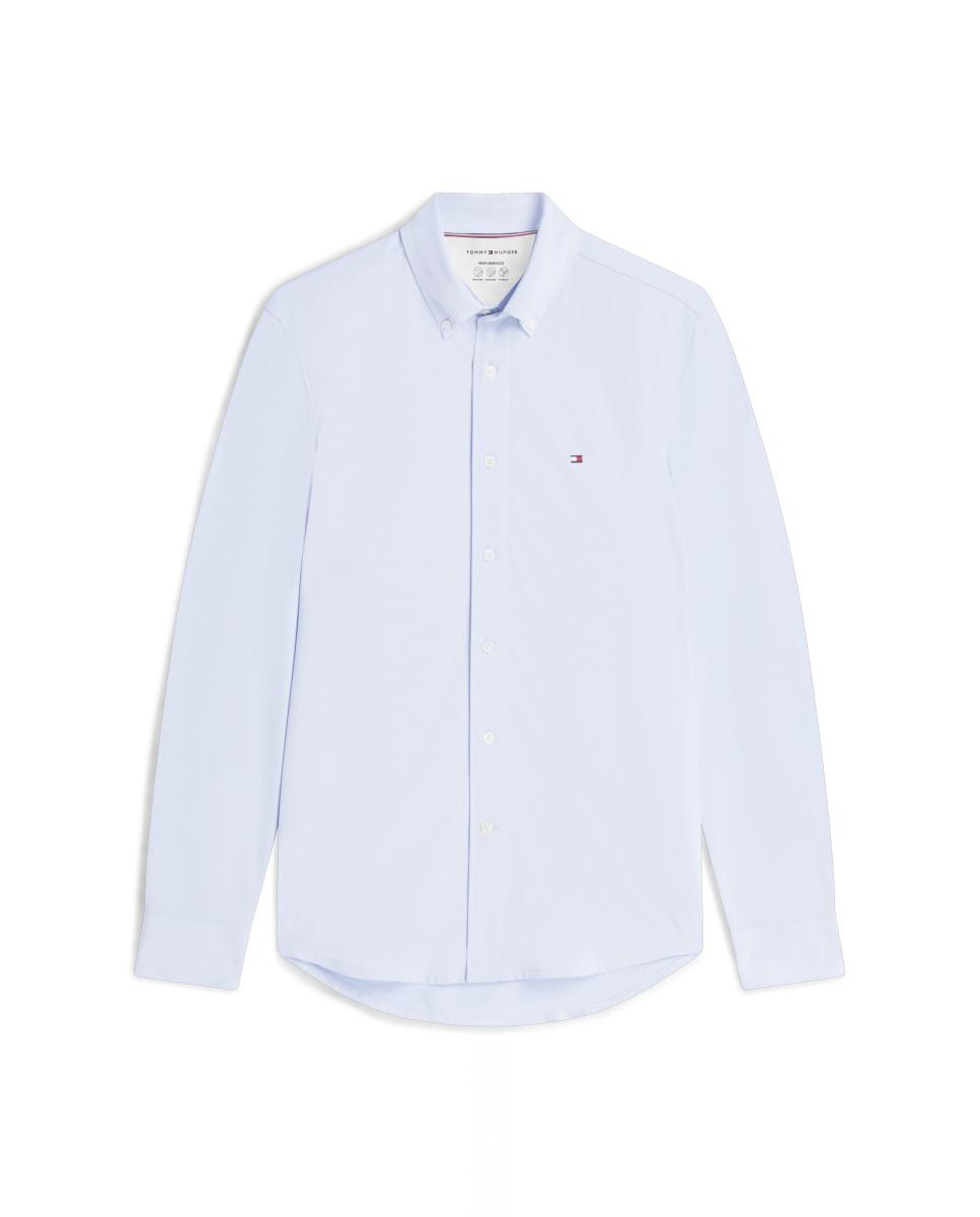 Camisa Performance Oxford Azul-celeste-4