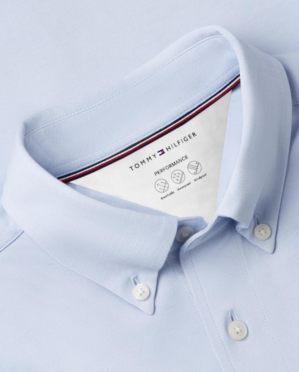 Camisa Performance Oxford Azul-celeste-6