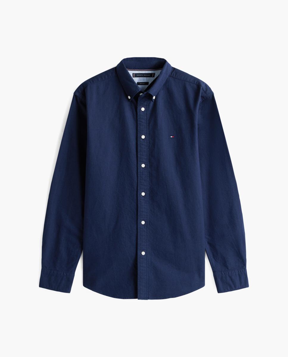 Camisa lisa Heritage Oxford de hombre en manga larga - Tommy Hilfiger - Multicolor Multicolor-4