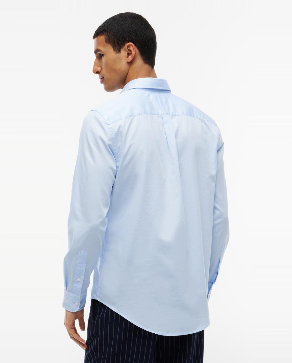 Camisa Tipo Dobby Lisa Azul-claro-2