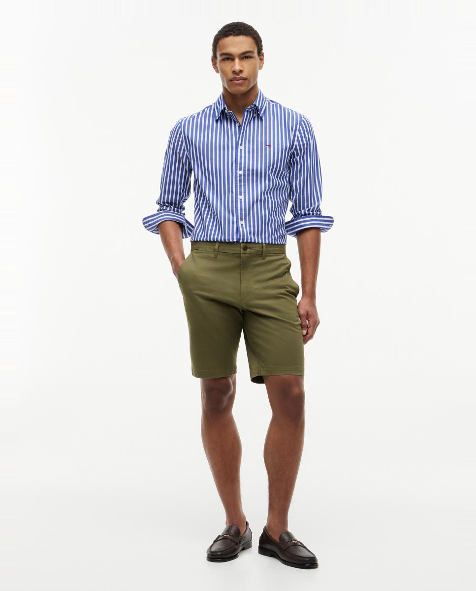 Camisa de caballero en popelín estampado - Tommy Hilfiger - Azul marino Azul marino-7