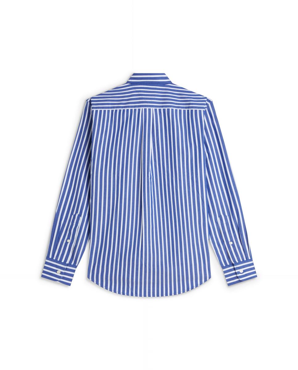 Camisa de caballero en popelín estampado - Tommy Hilfiger - Azul marino Azul marino-5