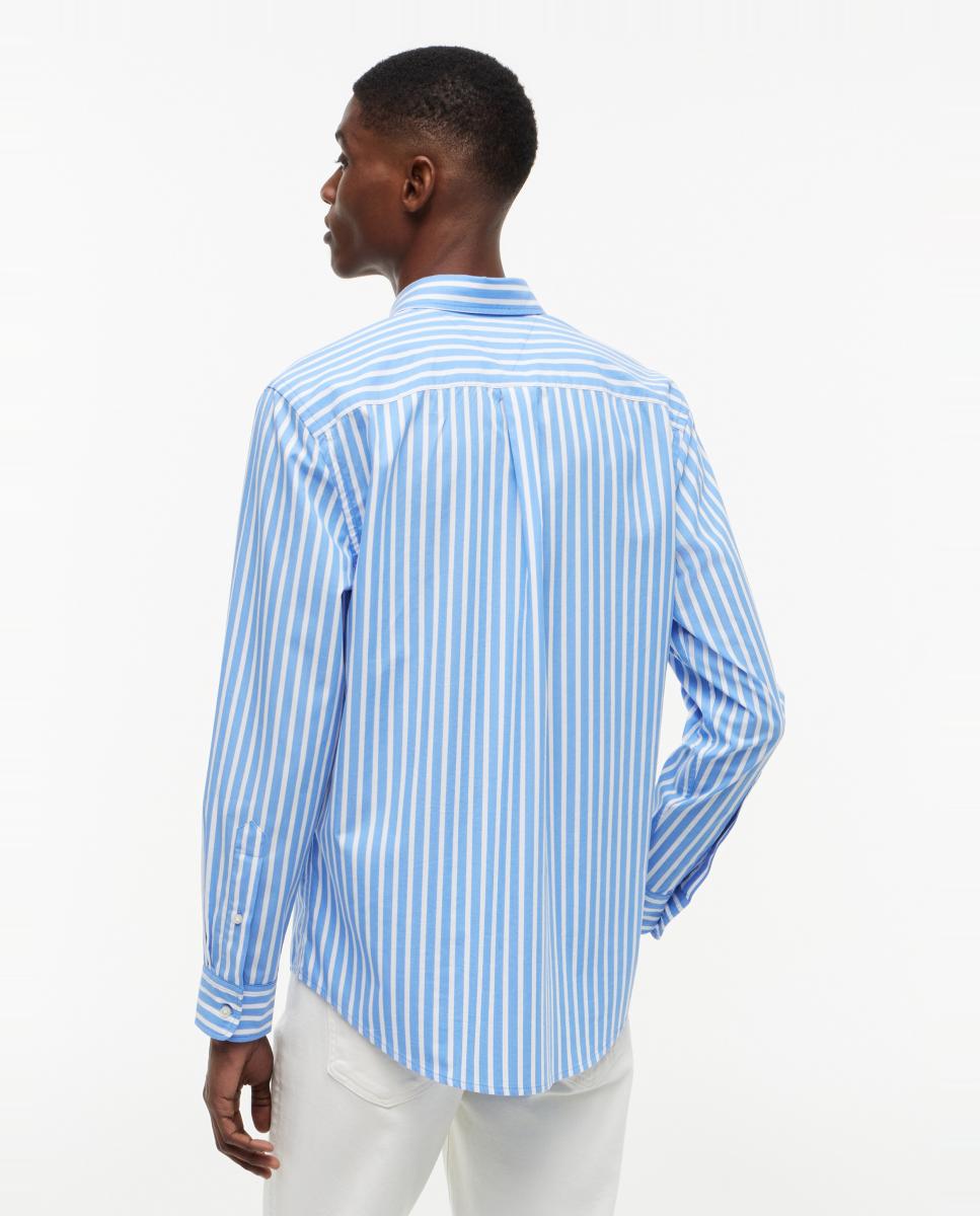 Camisa de caballero en popelín estampado - Tommy Hilfiger - Azul celeste Azul celeste-2