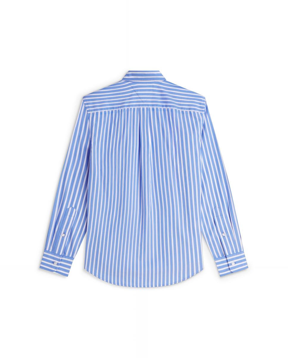 Camisa de caballero en popelín estampado - Tommy Hilfiger - Azul celeste Azul celeste-5