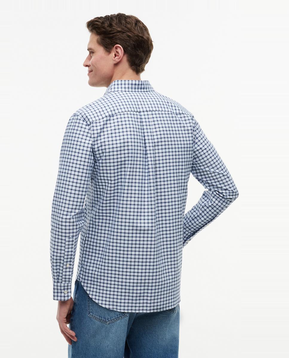 Camisa de caballero en popelín estampado - Tommy Hilfiger - Azul marino Azul marino-2