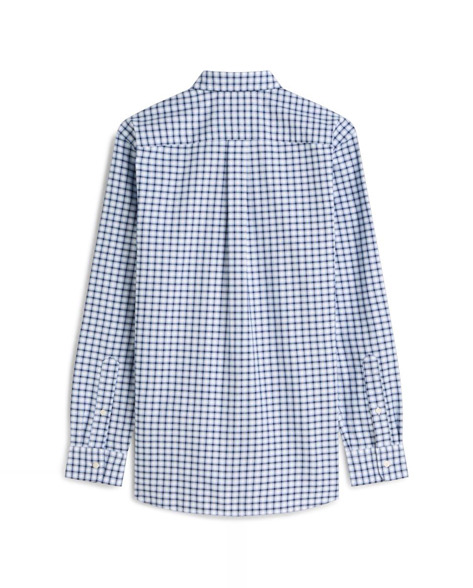 Camisa de caballero en popelín estampado - Tommy Hilfiger - Azul marino Azul marino-6