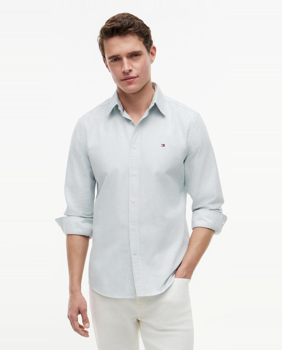Imagem 0 de Camisa Oxford com Estampado