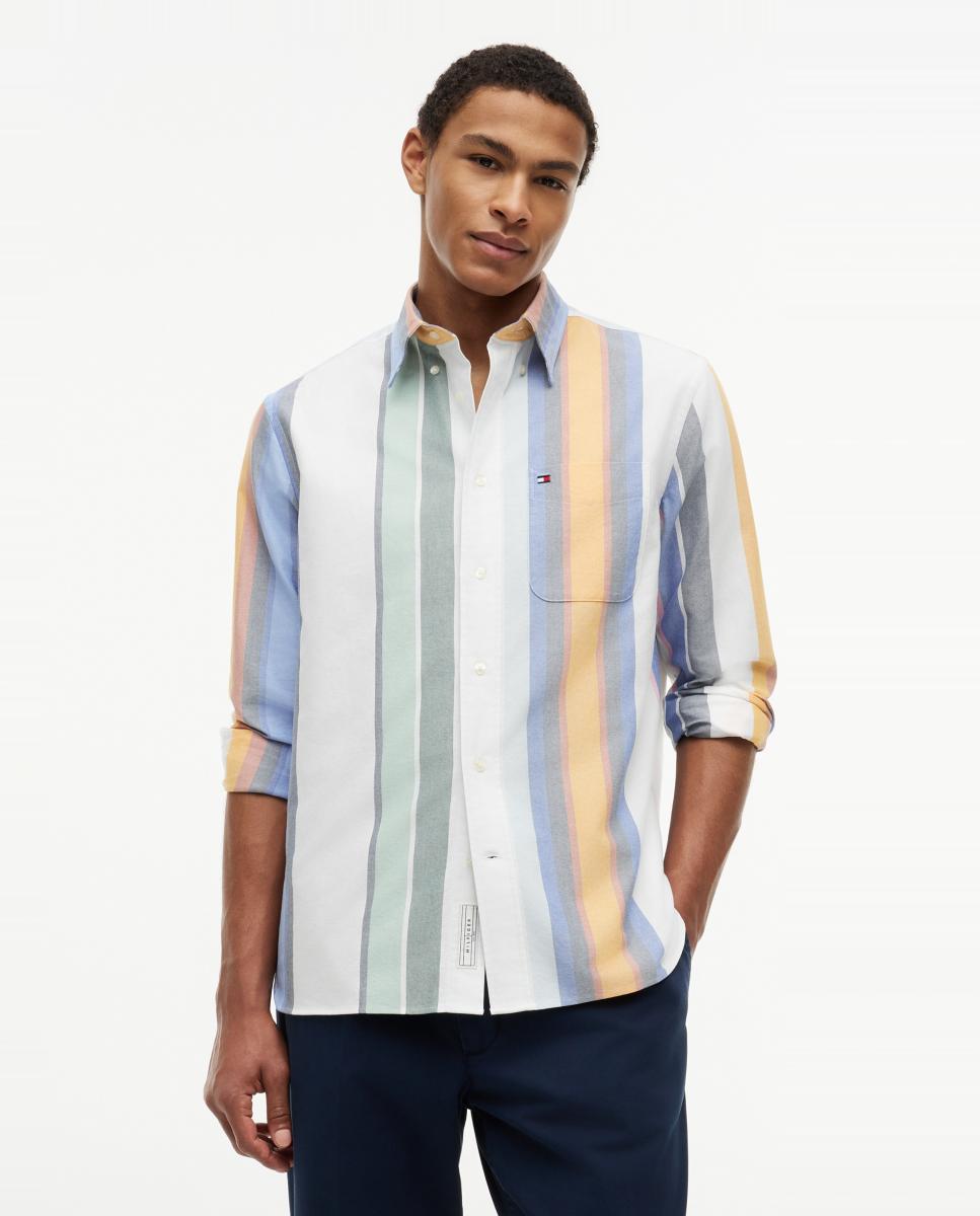 Imagem 0 de Camisa Oxford com Estampado