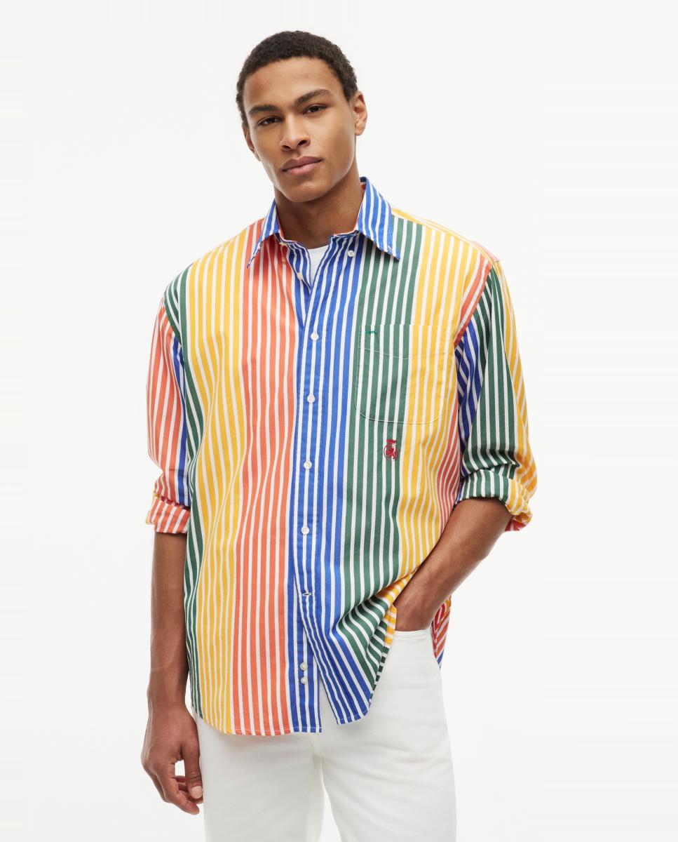 Imagem 0 de Camisa de Popelina com Estampado - Multicolor