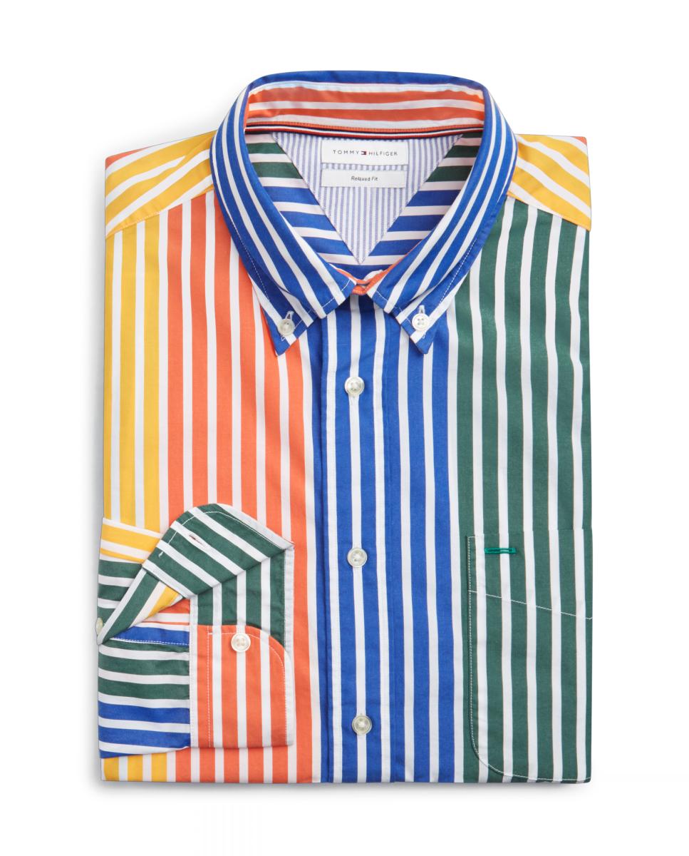 Camisa de Popelina com Estampado - Multicolor Multicolor-6