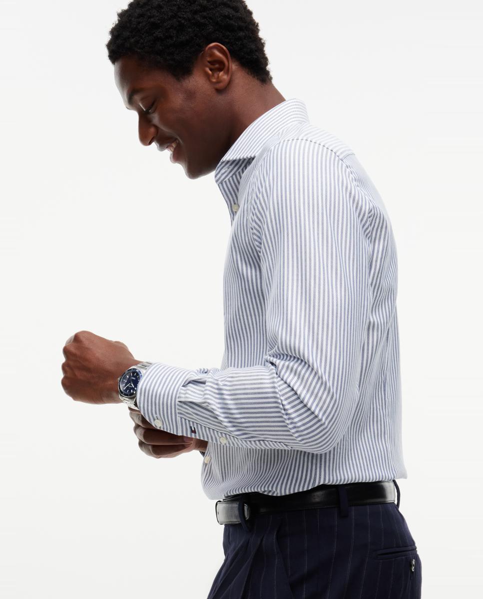 Camisa de caballero tipo Oxford estampada - Tommy Hilfiger - Multicolor Multicolor-4