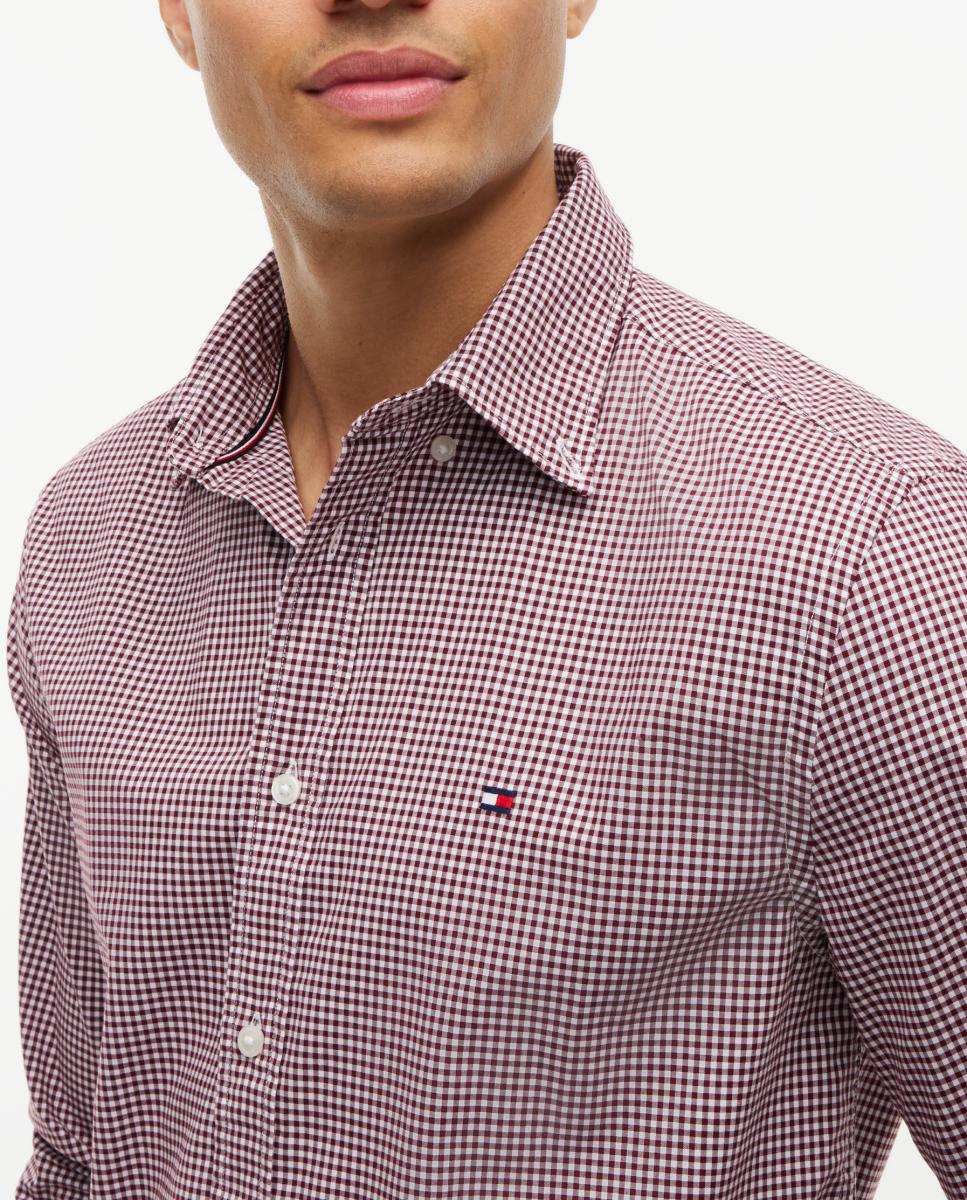 Camisa de Popelina Estampada Multicolor-3