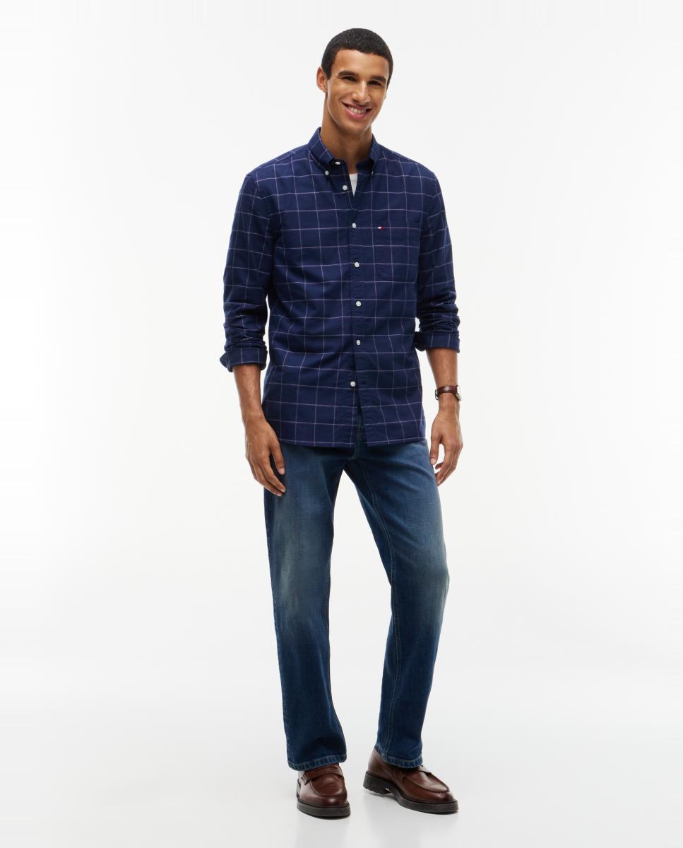 Camisa de caballero tipo Oxford estampada - Tommy Hilfiger - Multicolor Multicolor-5