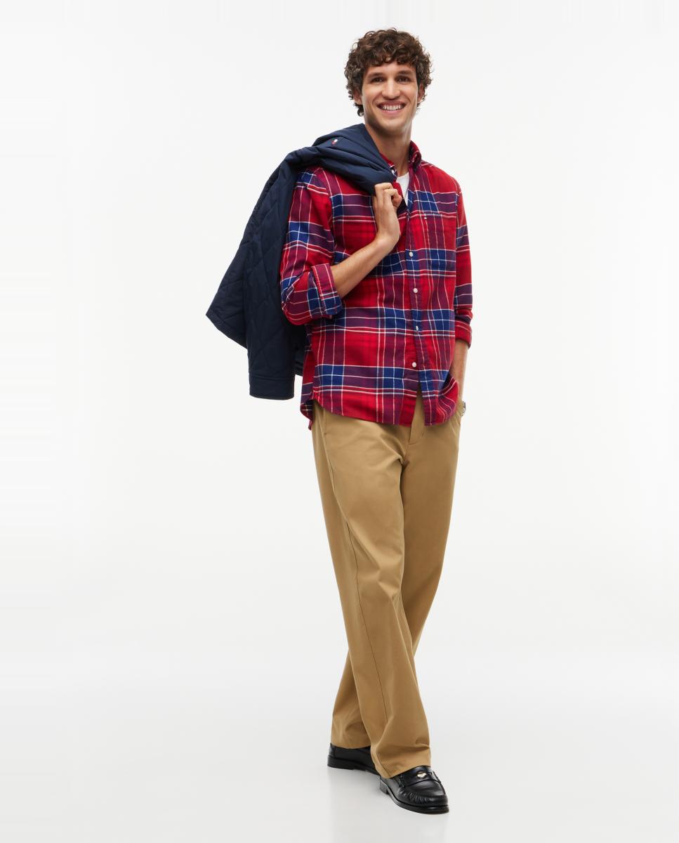 Camisa de caballero de franela estampada - Tommy Hilfiger - Multicolor Multicolor-6