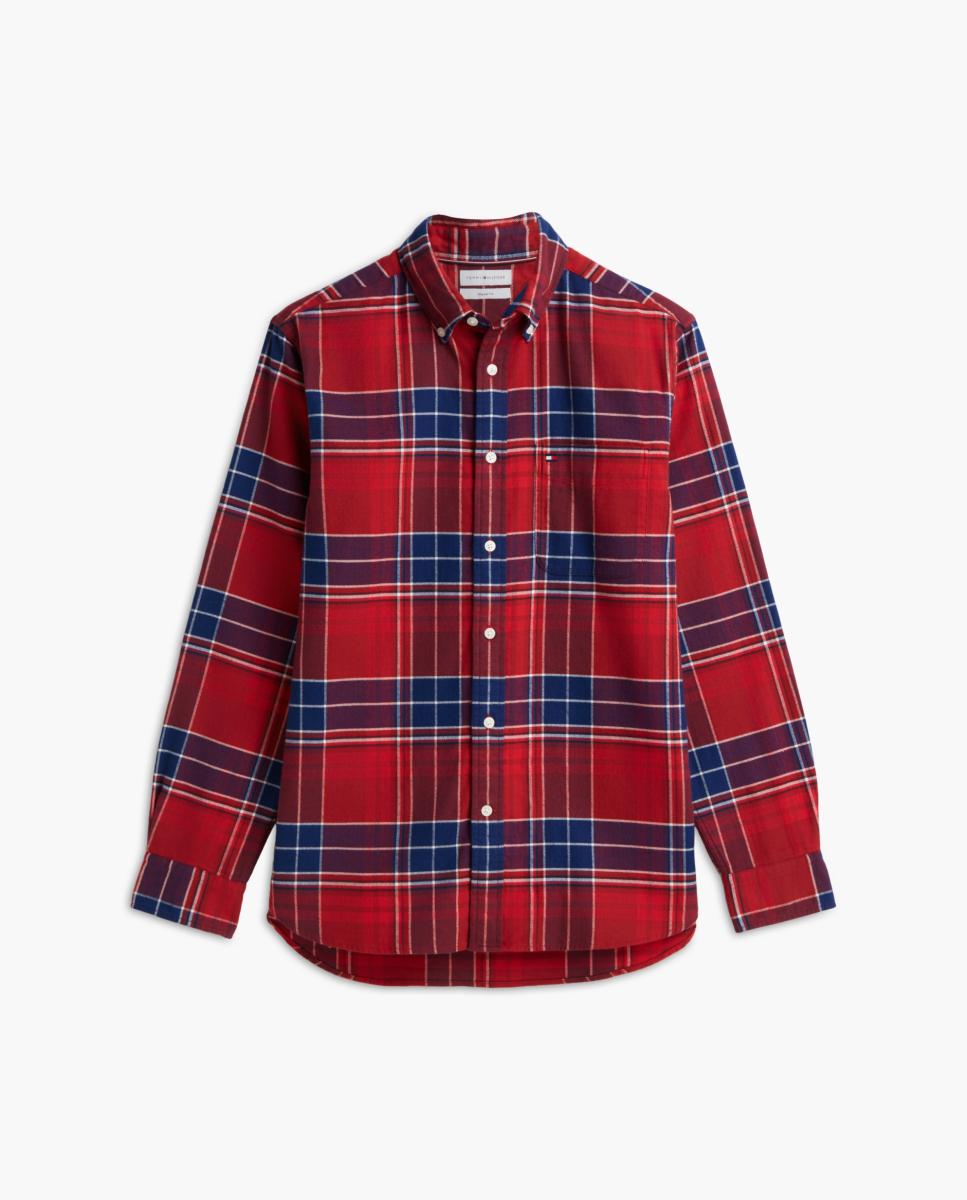 Camisa de caballero de franela estampada - Tommy Hilfiger - Multicolor Multicolor-5