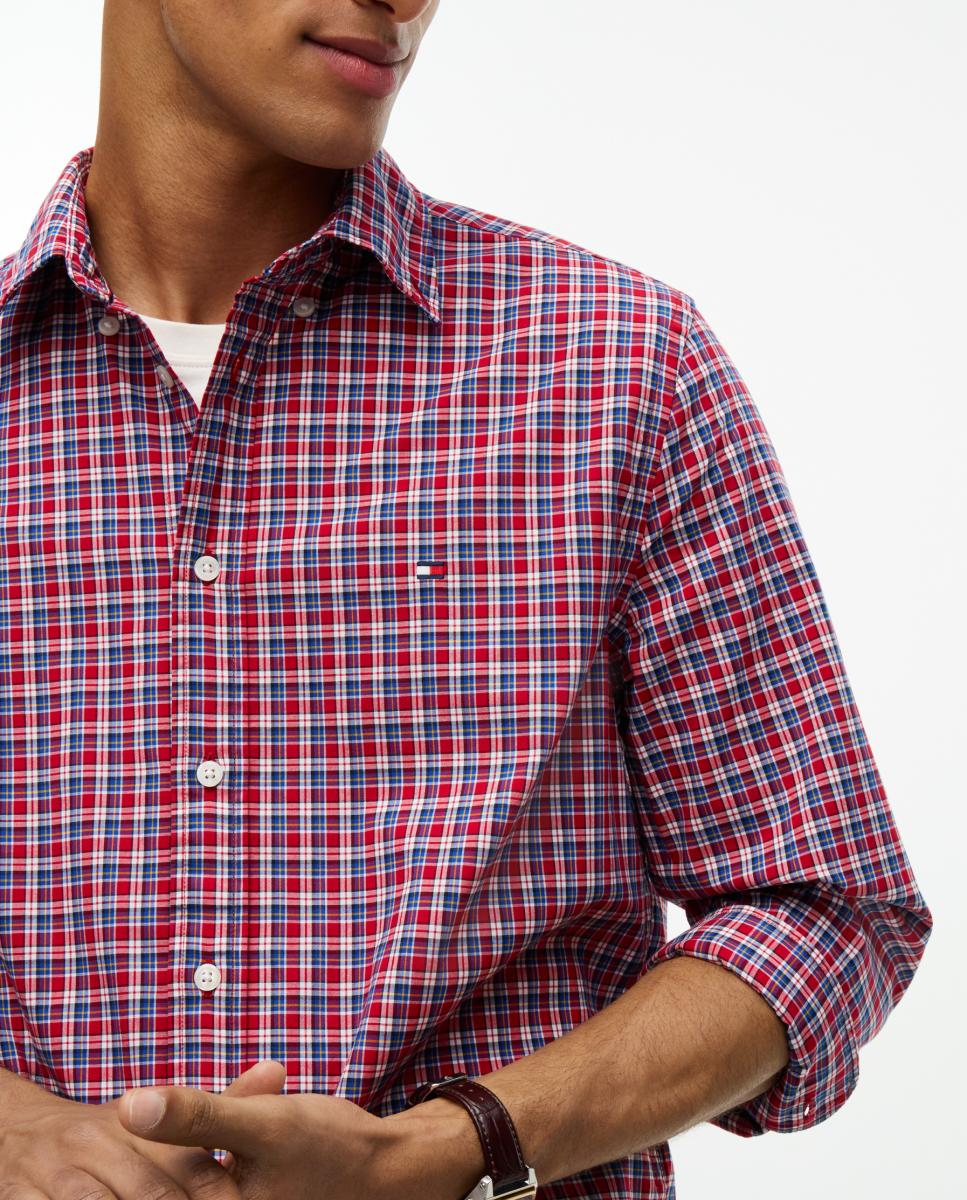 Camisa de caballero de popelín estampada - Tommy Hilfiger - Multicolor Multicolor-3