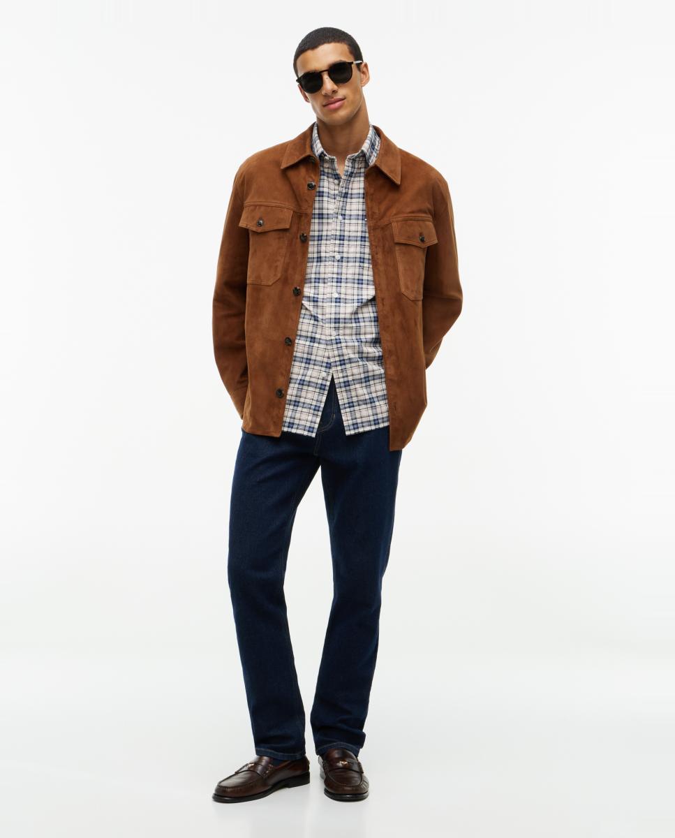 Camisa Tipo Oxford Estampada Multicolor-5