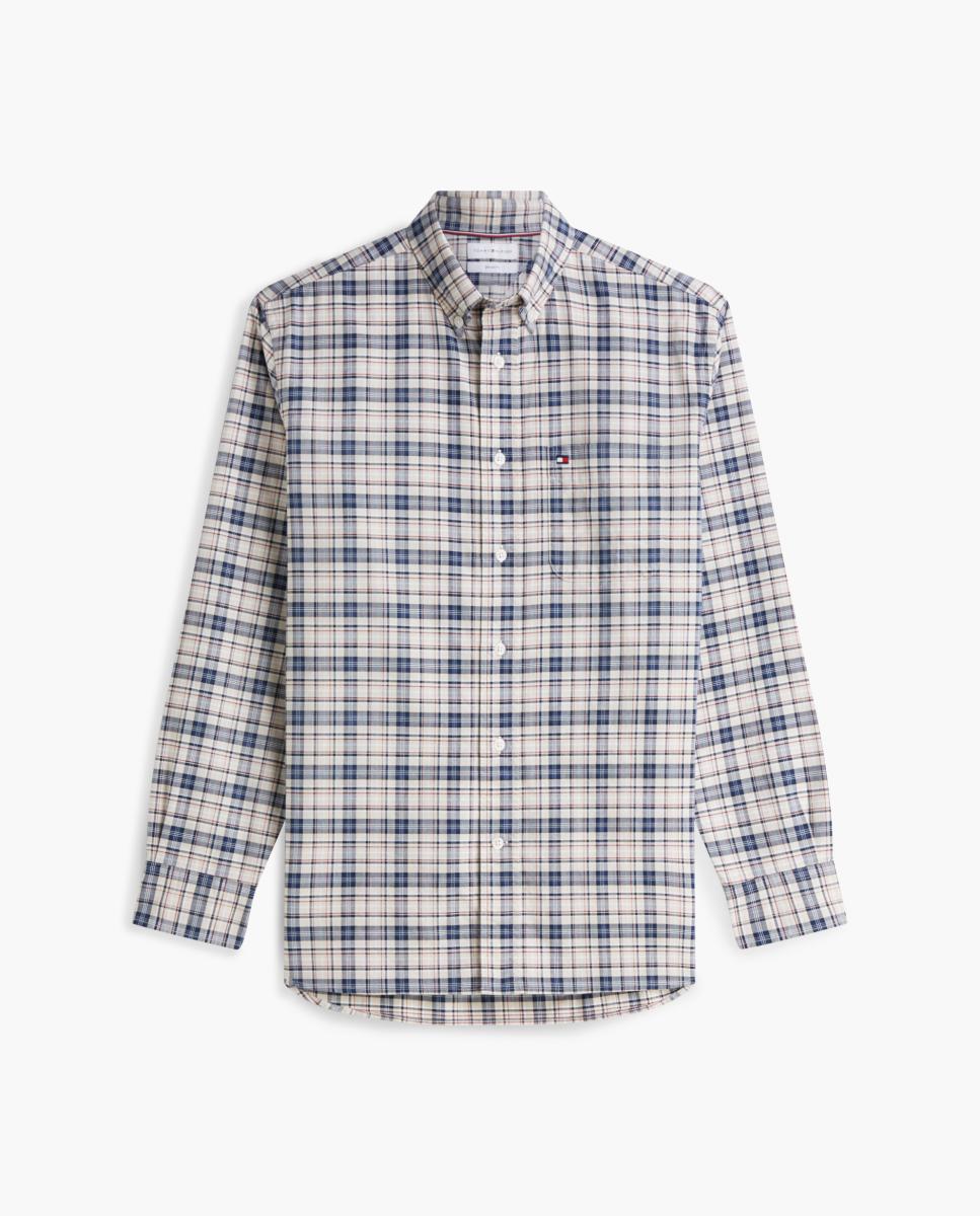 Camisa Tipo Oxford Estampada Multicolor-4