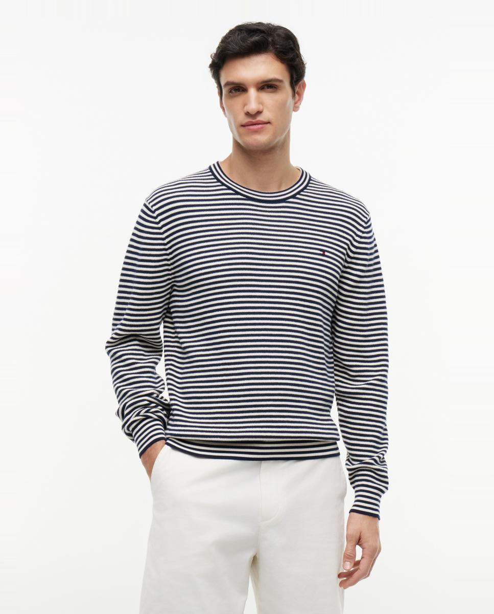 Tommy Hilfiger - Jerséi de caballero en estructura manga larga.