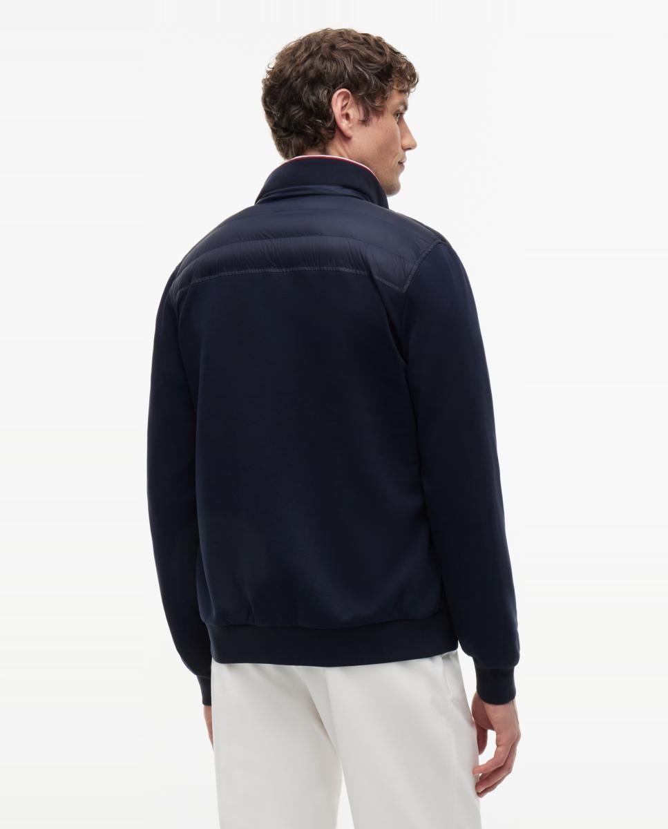 Chaqueta de caballero acolchada e híbrida - Tommy Hilfiger - Azul marino Azul marino-2