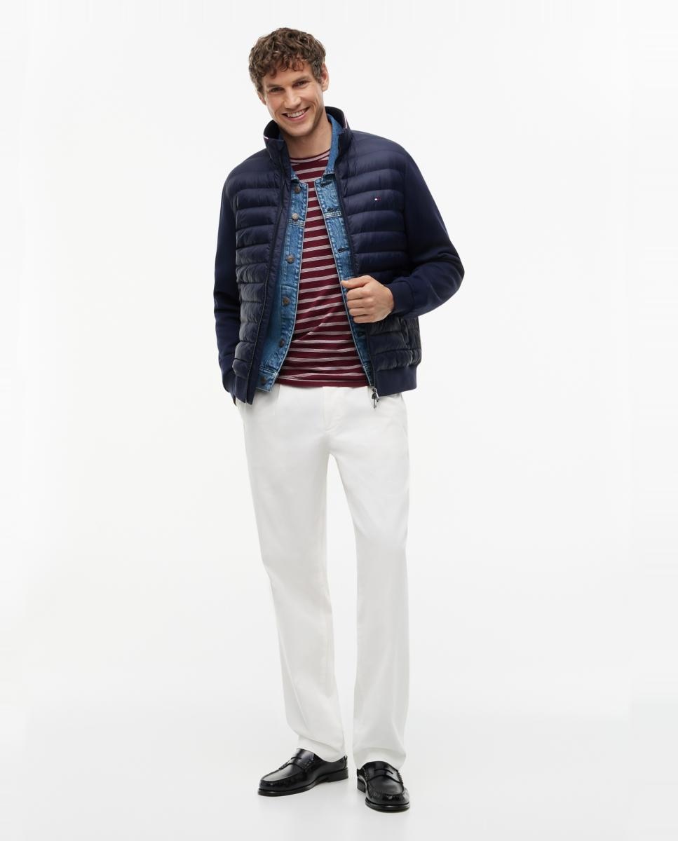 Chaqueta de caballero acolchada e híbrida - Tommy Hilfiger - Azul marino Azul marino-5