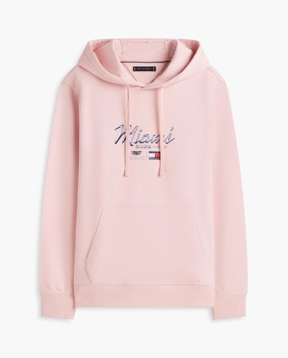 Sweatshirt com Capuz da Cápsula Cadillac Rosa-5