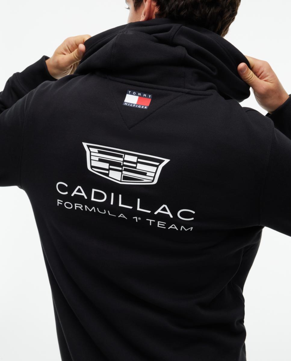 Sweatshirt com Capuz da Cápsula Cadillac Preto-4