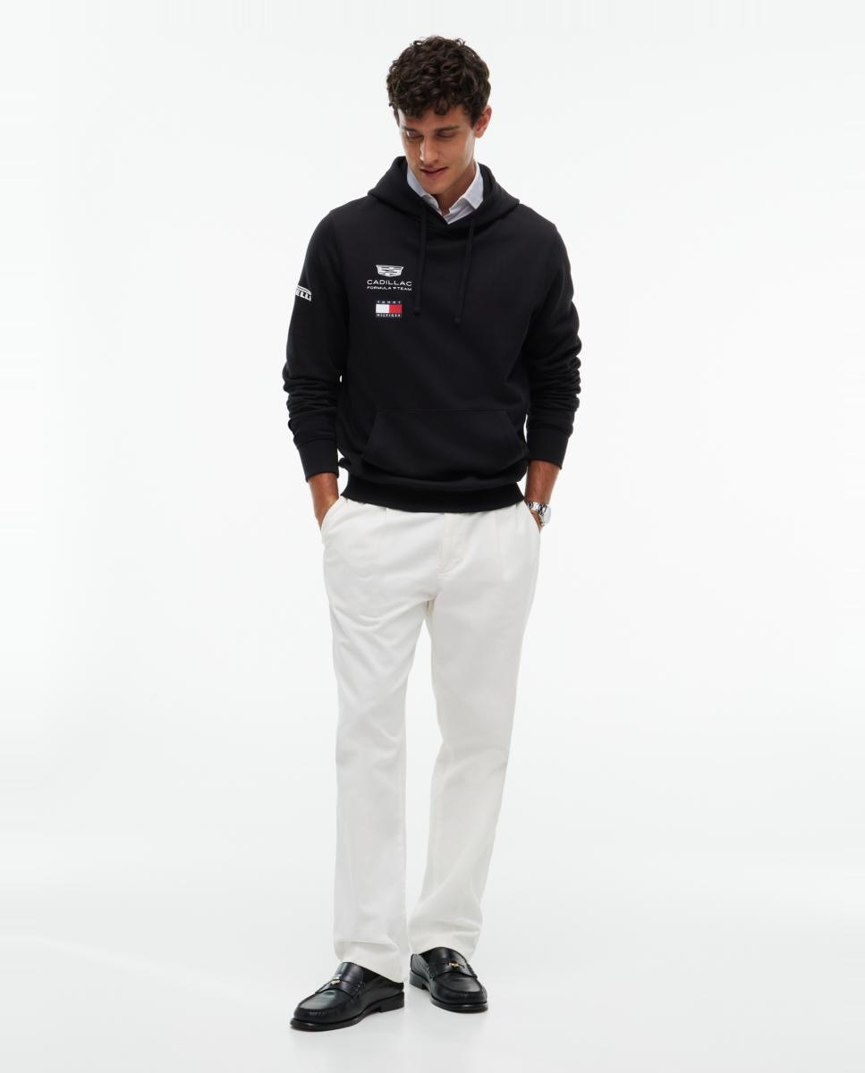 Sweatshirt com Capuz da Cápsula Cadillac Preto-7