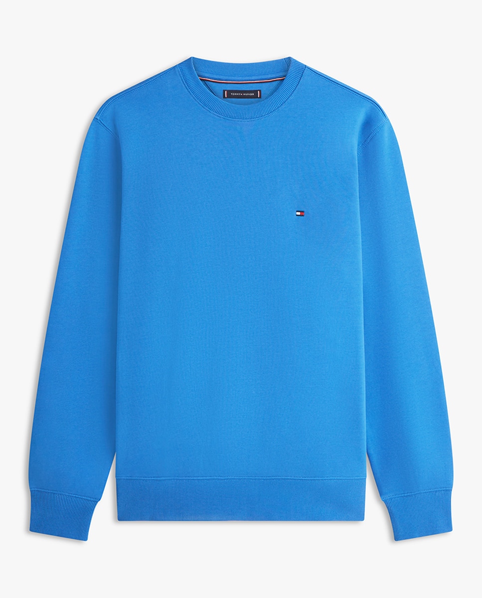 Sweatshirt Essential sem Capuz Azul-4