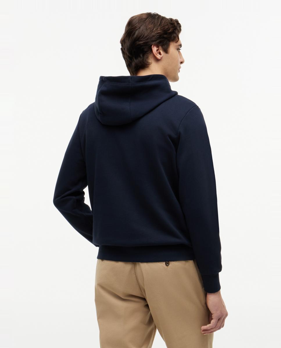Sudadera de caballero con capucha - Tommy Hilfiger - Azul marino Azul marino-2