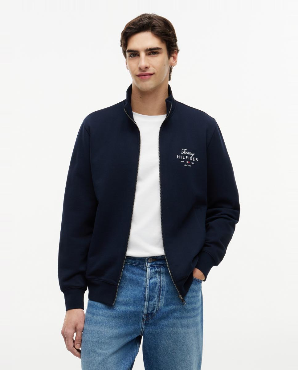 Tommy Hilfiger - Sudadera de caballero con cierre de cremallera.