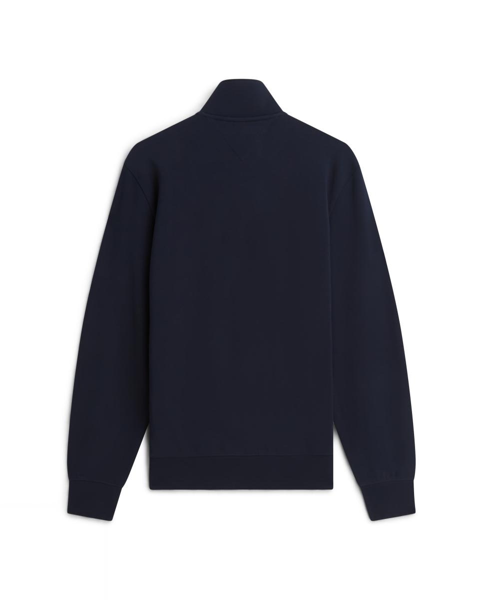 Sudadera de caballero con cierre de cremallera - Tommy Hilfiger - Azul marino Azul marino-5