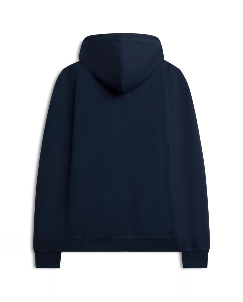 Sudadera de caballero con cremallera y capucha - Tommy Hilfiger - Azul marino Azul marino-6